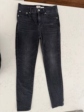 Jcrew faded Black Skinny Jeans - Slim Fit